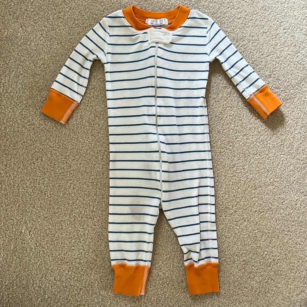 Serena & Lily by Hanna Andersson striped sleeper